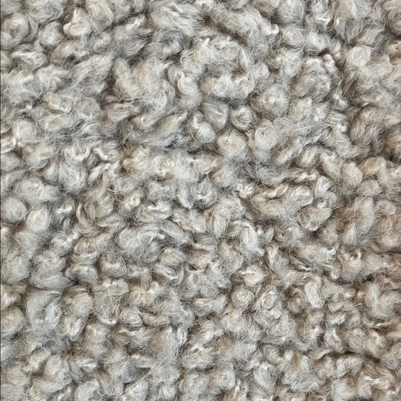 NWT MASSIMO DUTTI Boucle Knit Alpaca Wool Beige Cardigan with Buttons, Size S - Picture 6 of 15